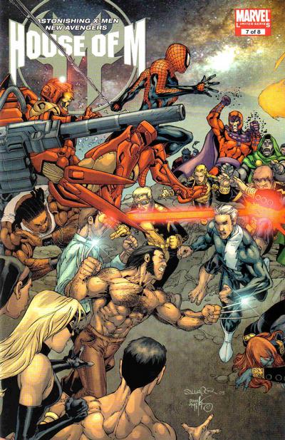 House of M 2005 #7 Salvador Larroca Variant - back issue - $10.00