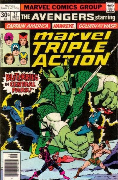 Marvel Triple Action 1972 #37 30¢ - 4.5 - $4.50