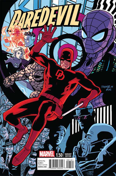 Daredevil 2014 #36 1.50 Chris Samnee Cover - 8.5 - $10.00
