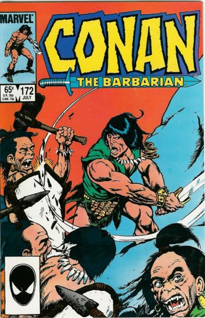 Conan the Barbarian 1970 #172 Direct ed. - 5.0 - $3.00