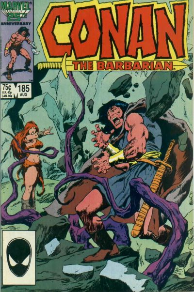 Conan the Barbarian 1970 #185 Direct ed. - 5.0 - $3.00