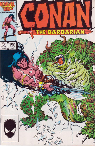Conan the Barbarian 1970 #190 Direct ed. - 6.0 - $3.50