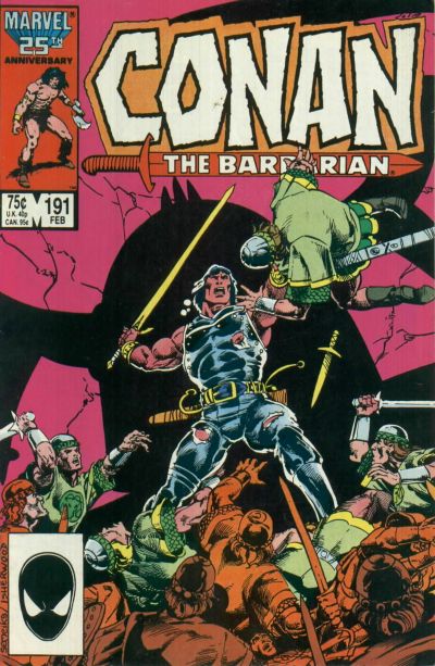 Conan the Barbarian 1970 #191 Direct ed. - 6.5 - $3.75