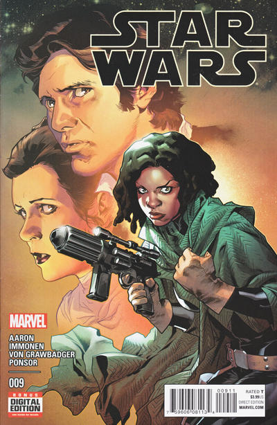 Star Wars 2015 #9 Stuart Immonen Cover - back issue - $4.00