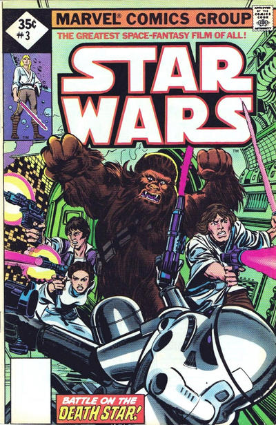 Star Wars 1977 #3 35¢ Whitman - 5.5 - $5.50