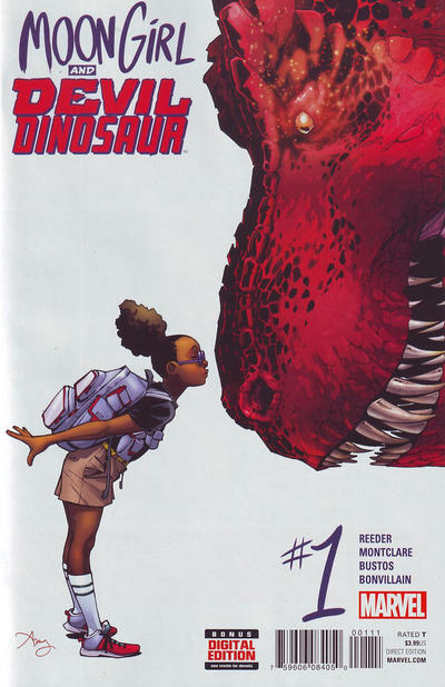 Moon Girl and Devil Dinosaur 2016 #1 Amy Reeder Cover - back issue - $30.00
