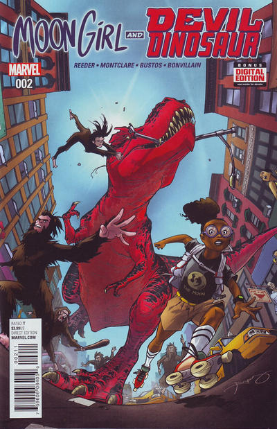 Moon Girl and Devil Dinosaur 2016 #2 - back issue - $6.00