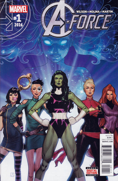 A-Force 2016 #1 Direct Edition - back issue - $4.25