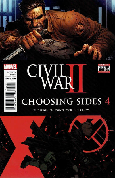 Civil War II: Choosing Sides 2016 #4 - 9.0 - $4.25