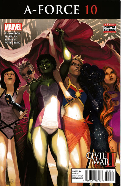 A-Force 2016 #10 - 9.2 - $7.00