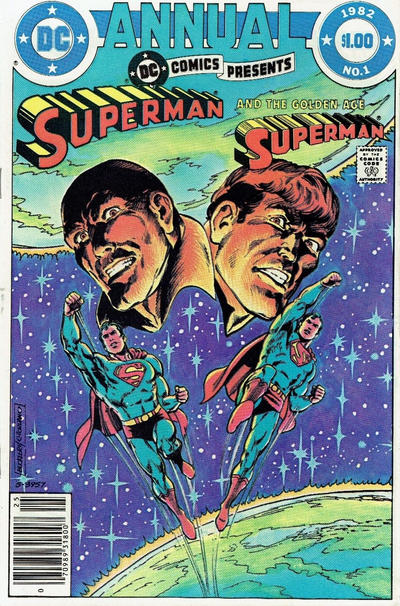 DC Comics Presents Annual 1982 #1 Newsstand ed. - back issue - $5.50