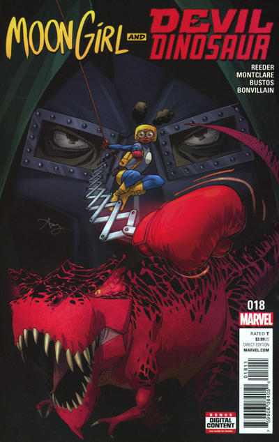 Moon Girl and Devil Dinosaur 2016 #18 - back issue - $10.00