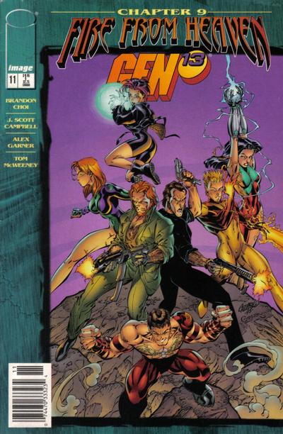 Gen 13 1995 #11 Newsstand ed. - back issue - $4.25
