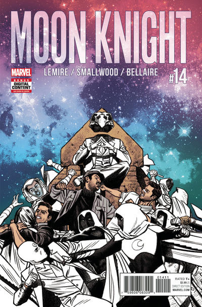 Moon Knight 2016 #14 Greg Smallwood Cover - 9.0 - $8.00