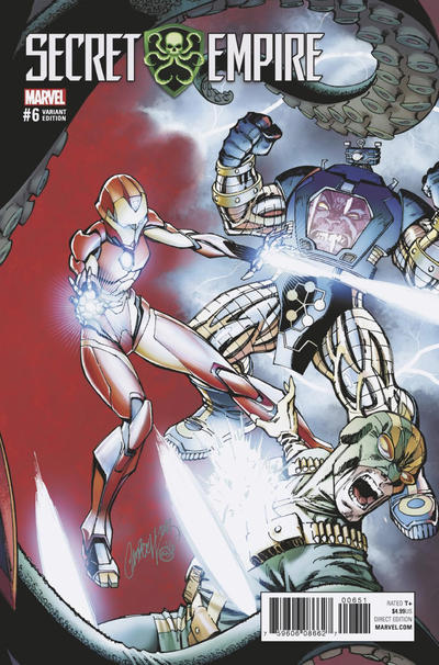 Secret Empire 2017 #6 Incentive J. Scott Campbell Variant - back issue - $20.00
