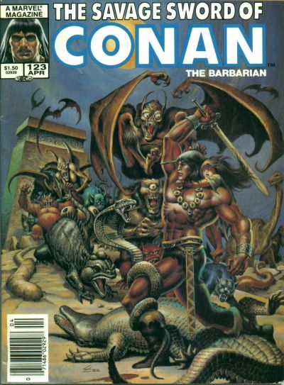 The Savage Sword of Conan 1974 #123 Newsstand ed. - 2.0 - $2.00