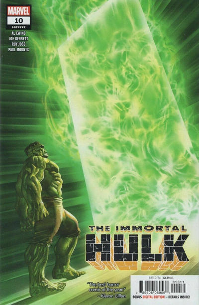 Immortal Hulk 2018 #10 Alex Ross - 8.0 - $14.00