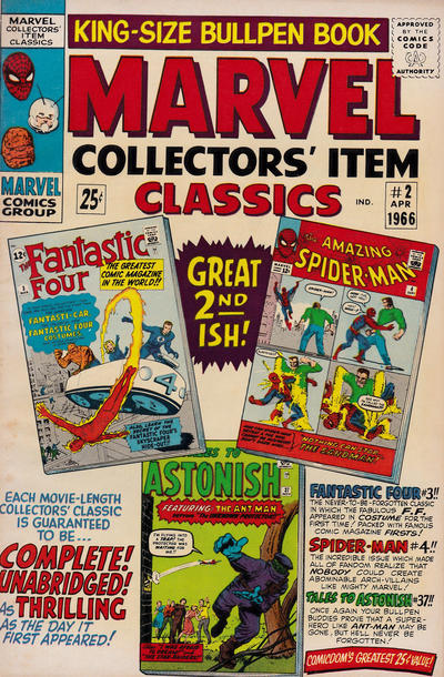Marvel Collectors' Item Classics 1965 #2 - back issue - $15.00