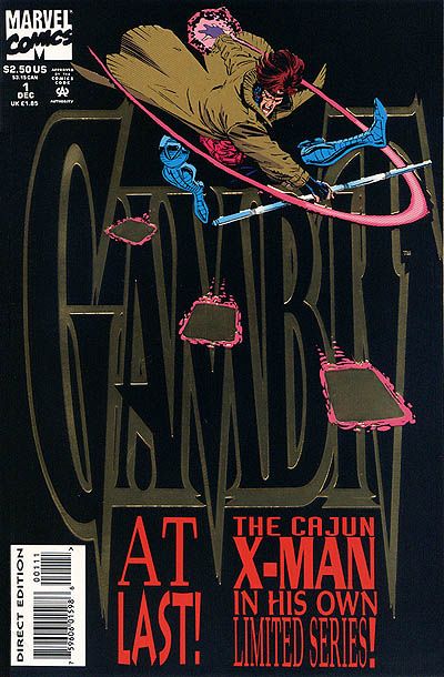 Gambit 1993 #1 Direct Edition - 8.5 - $19.50