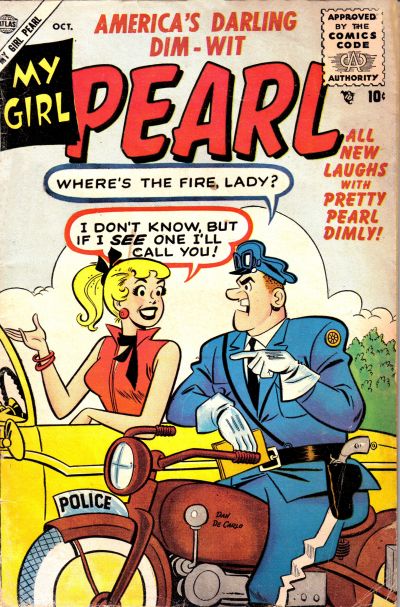 My Girl Pearl 1955 #4 - back issue - $34.00
