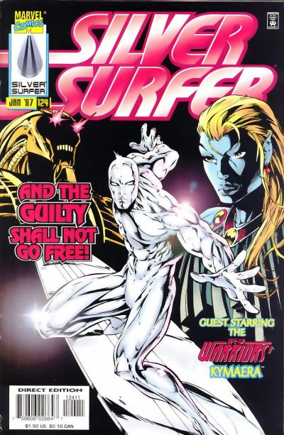 Silver Surfer 1987 #124 Direct Edition - back issue - $3.50