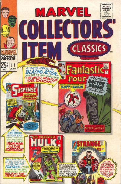 Marvel Collectors' Item Classics 1965 #11 - 8.0 - $25.00