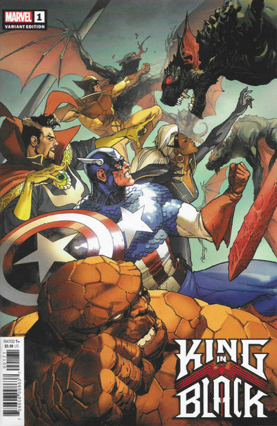 King in Black 2021 #1 Variant Edition - Interlocking - Leinil Francis Yu Cover - back issue - $6.25