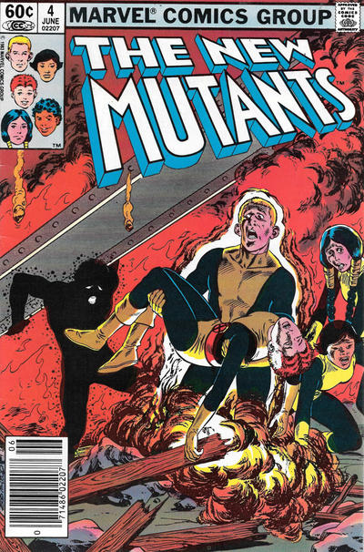 The New Mutants 1983 #4 Newsstand ed. - 4.0 - $3.00