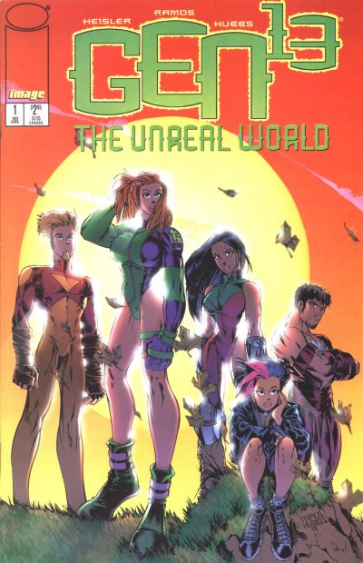 Gen 13: The Unreal World 1996 #1 Direct ed. - back issue - $2.50