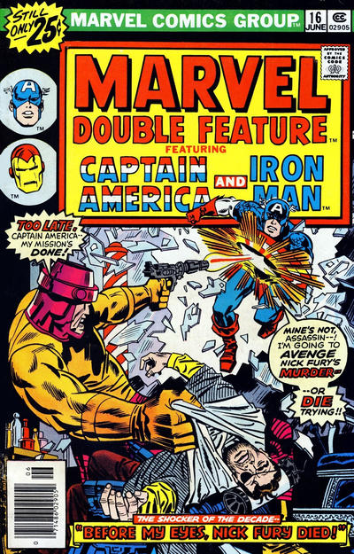 Marvel Double Feature 1973 #16 25¢ - 4.0 - $4.00