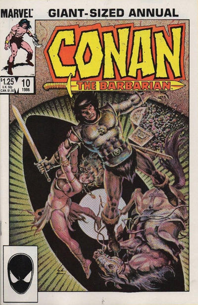 Conan Annual 1973 #10 Direct ed. - 5.5 - $2.75