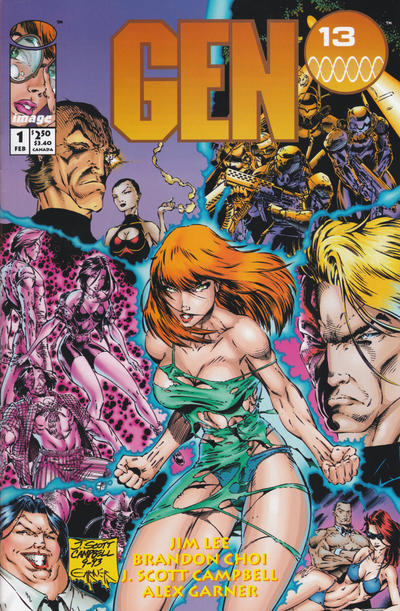 Gen 13 1994 #1 Direct ed. - back issue - $6.00