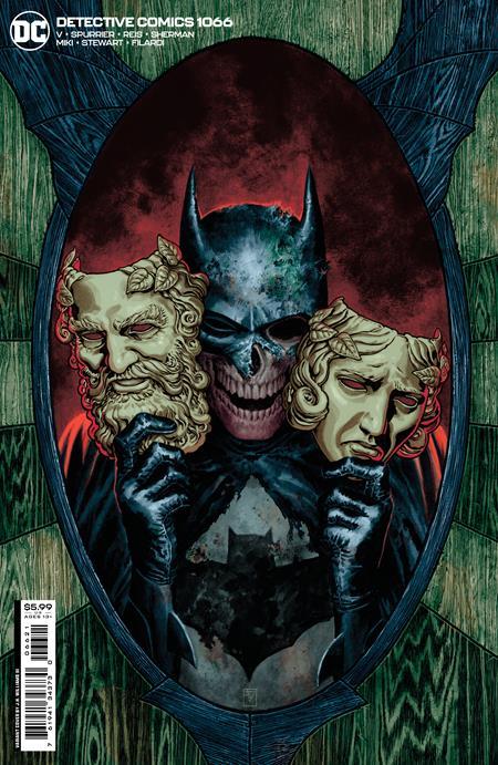 Detective Comics 2011 #1066 J. H. Williams III Cardstock Variant Cover - back issue - $6.25