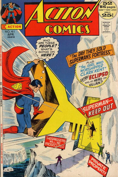 Action Comics 1938 #411 - 5.0 - $10.00