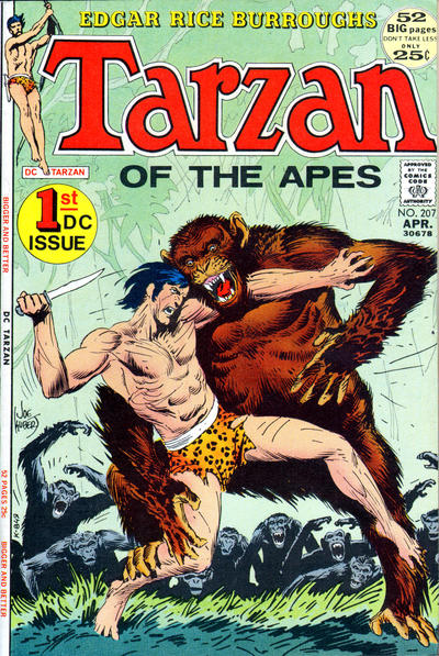 Tarzan 1972 #207 - 7.0 - $8.00