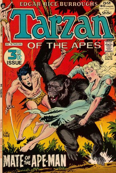 Tarzan 1972 #209 - 4.0 - $5.00