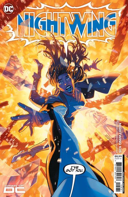 Nightwing 2016 #105 Jamal Campbell Cardstock Variant Cover - back issue - $10.00