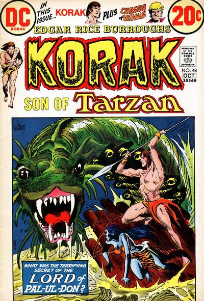 Korak, Son of Tarzan 1972 #48 - 3.5 - $2.50