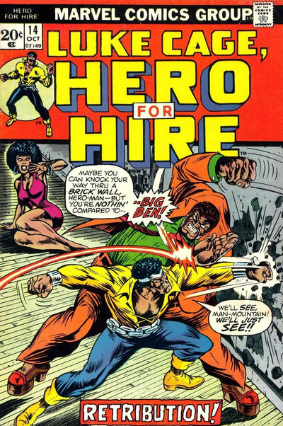 Hero for Hire 1972 #14 - 7.0 - $14.50
