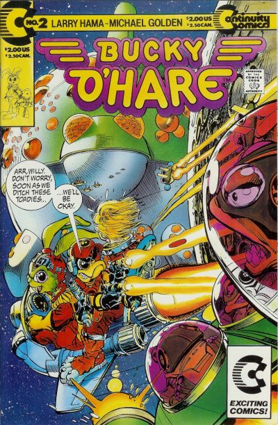 Bucky O'Hare 1991 #2 Direct ed. - 6.5 - $3.50
