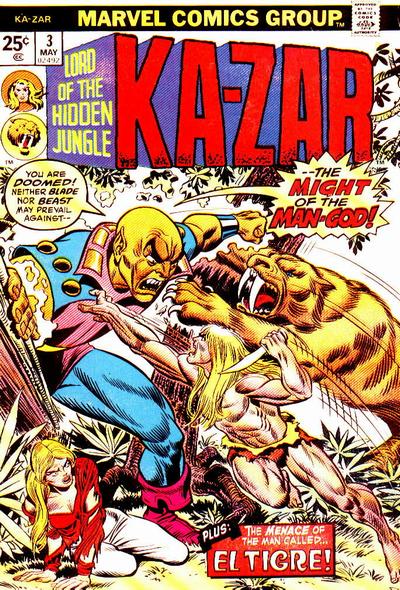 Ka-Zar 1974 #3 - 4.5 - $4.75