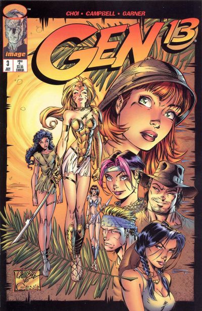 Gen 13 1995 #3 Direct ed. - back issue - $2.75