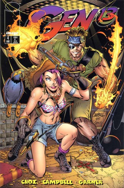 Gen 13 1995 #4 Direct ed. - back issue - $4.00