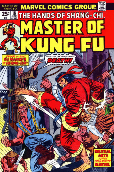 Master of Kung Fu 1974 #18 - 5.0 - $6.00