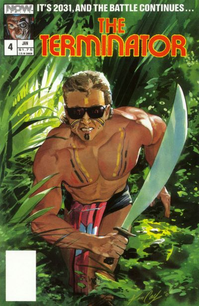The Terminator 1988 #4 Direct ed. - back issue - $4.00