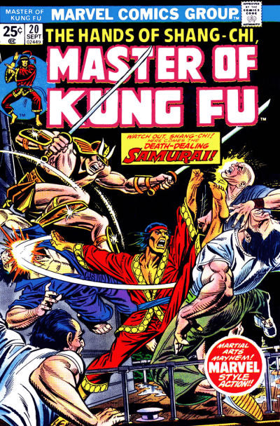 Master of Kung Fu 1974 #20 - 4.0 - $2.75