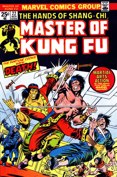 Master of Kung Fu 1974 #22 - 4.5 - $3.00