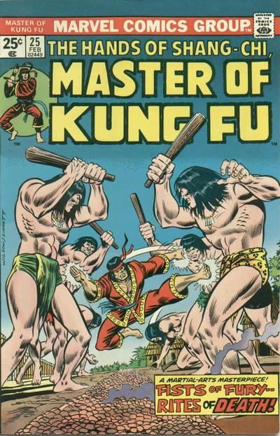 Master of Kung Fu 1974 #25 - 4.0 - $2.50