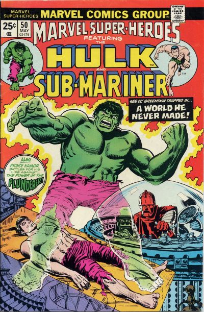 Marvel Super-Heroes 1967 #50 - back issue - $5.00