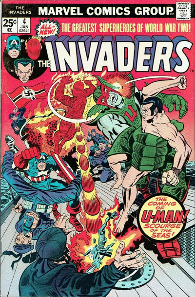 The Invaders 1975 #4 - 2.5 - $3.75